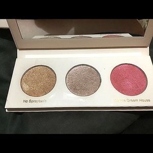 Basic beauty glowy AF wet glow blush pallet